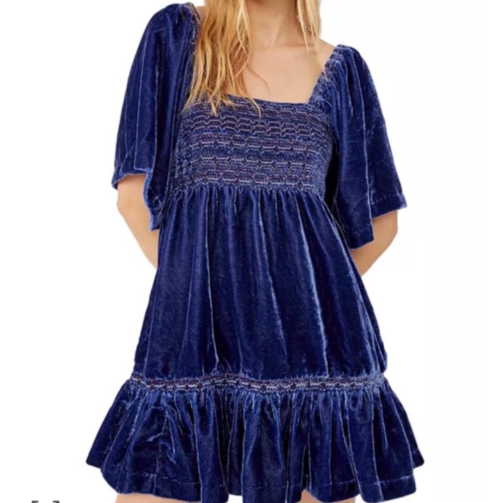 Free People Easy to Love mini dress